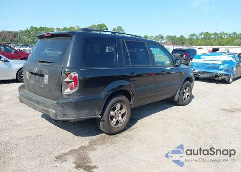2007 Honda Pilot Ex-L from USA, damaged, VIN 5FNYF28577B021789